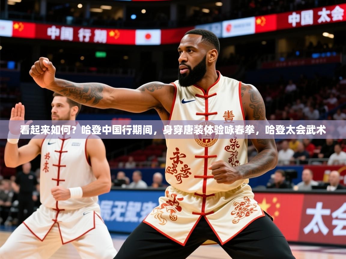 2025爱游戏体育官网网页登录看起来如何?哈登中国行期间,身穿唐装体验咏春拳,哈登太会武术 第4张